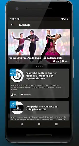 Play HobbyDance App as an online game HobbyDance App with UptoPlay