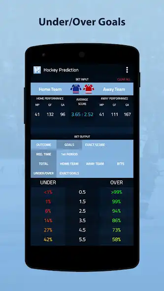 Play Hockey Prediction Pro as an online game Hockey Prediction Pro with UptoPlay
