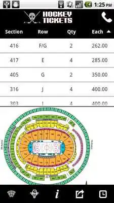 Play Hockey Ticket App