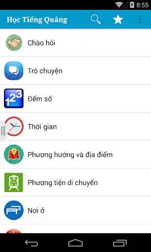 Play Hoc tieng Quang Dong giao tiep  and enjoy Hoc tieng Quang Dong giao tiep with UptoPlay