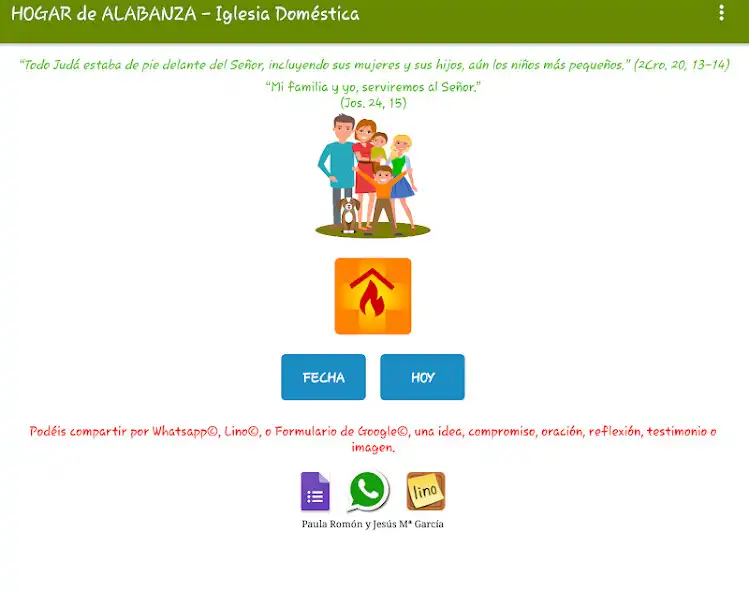 Play HOGAR de ALABANZA as an online game HOGAR de ALABANZA with UptoPlay