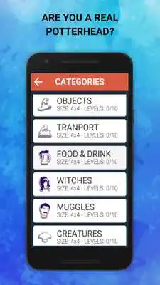 Play Hogwarts HP Words Game