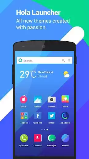 Play Hola Launcher - Theme, Wallpaper, 2021  and enjoy Hola Launcher - Theme, Wallpaper, 2021 with UptoPlay
