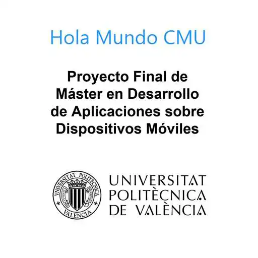 Play Hola Mundo CMU APK