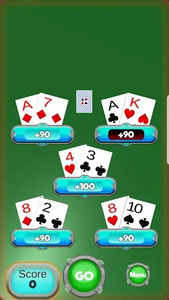 Play Holdem Solitaire as an online game Holdem Solitaire with UptoPlay