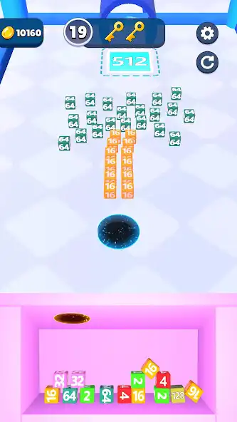 Play Hole 2048  and enjoy Hole 2048 with UptoPlay