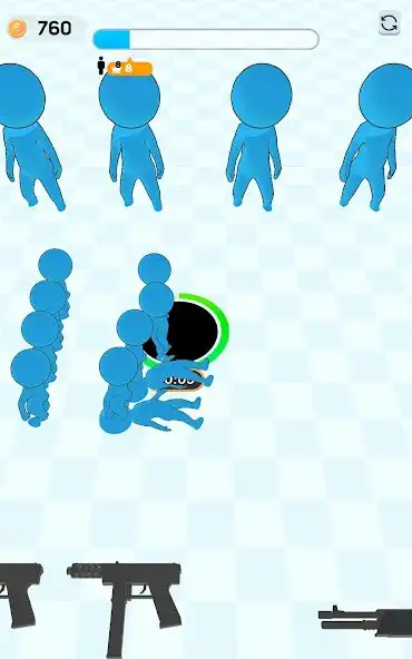 Play Hole Crowd Battler as an online game Hole Crowd Battler with UptoPlay