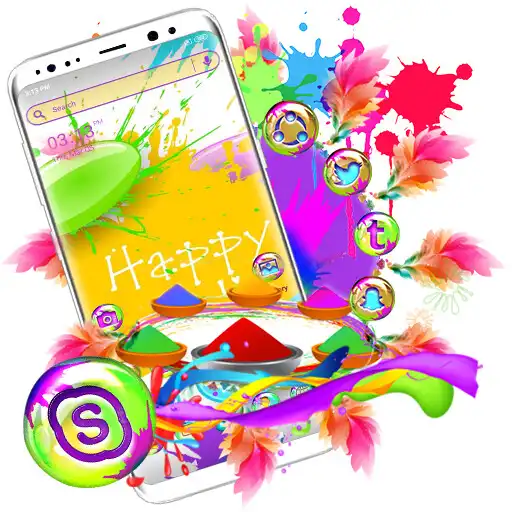 Play Holi Color Launcher Theme APK