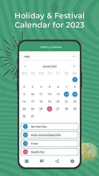 Play Holiday Calendar 2023  and enjoy Holiday Calendar 2023 with UptoPlay