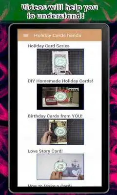 Play Holiday Cards hands