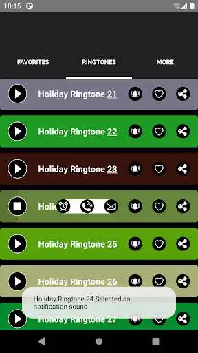 Play Holiday Ringtones as an online game Holiday Ringtones with UptoPlay