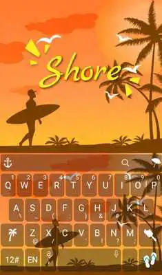 Play Holiday Shore Keyboard Theme Play Holiday Shore Keyboard Theme