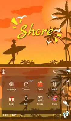 Play Holiday Shore Keyboard Theme Play Holiday Shore Keyboard Theme