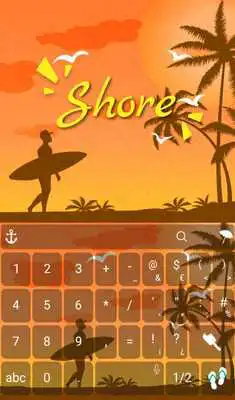 Play Holiday Shore Keyboard Theme Play Holiday Shore Keyboard Theme