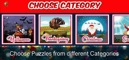 Play Holidays Jigsaw Puzzles as an online game Holidays Jigsaw Puzzles with UptoPlay
