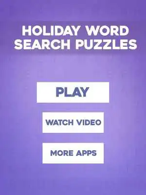 Play Holiday Word Search