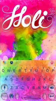 Play Holi Festival New Theme - Keyboard