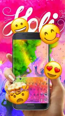 Play Holi Festival New Theme - Keyboard