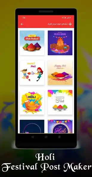 Play Holi festival post maker  and enjoy Holi festival post maker with UptoPlay
