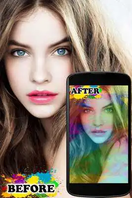 Play Holi Filters And Stickers