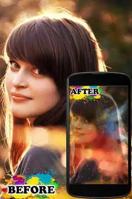 Play Holi Filters And Stickers