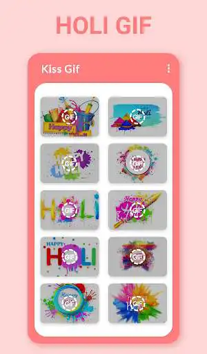 Play Holi GIF 2021  and enjoy Holi GIF 2021 with UptoPlay