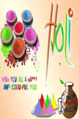 Play Holi HD Wallpaper