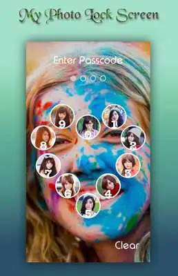 Play Holi Lock Screen