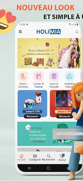 Play HOLIMIA - Achat en ligne  and enjoy HOLIMIA - Achat en ligne with UptoPlay