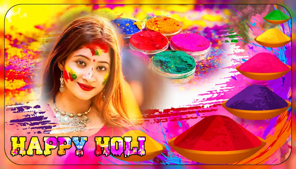 Play Holi Photo Editor Frame 2022  and enjoy Holi Photo Editor Frame 2022 with UptoPlay