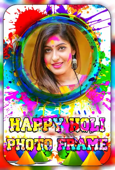 Play Holi Photo Editor Frame 2022 as an online game Holi Photo Editor Frame 2022 with UptoPlay