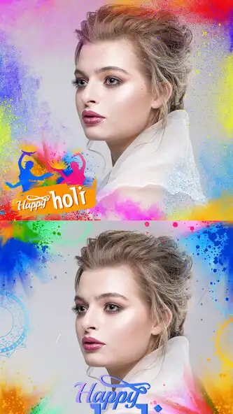 Play holi photo frame pro as an online game holi photo frame pro with UptoPlay