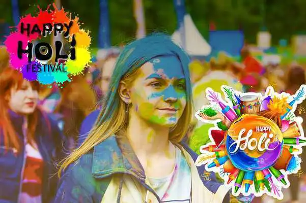 Play Holi Photo Frames - Holi Photo Effect - Holi 2018