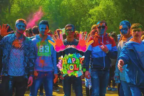 Play Holi Photo Frames - Holi Photo Effect - Holi 2018