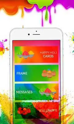 Play Holi Photo Frame,Wishes,Wallpaper