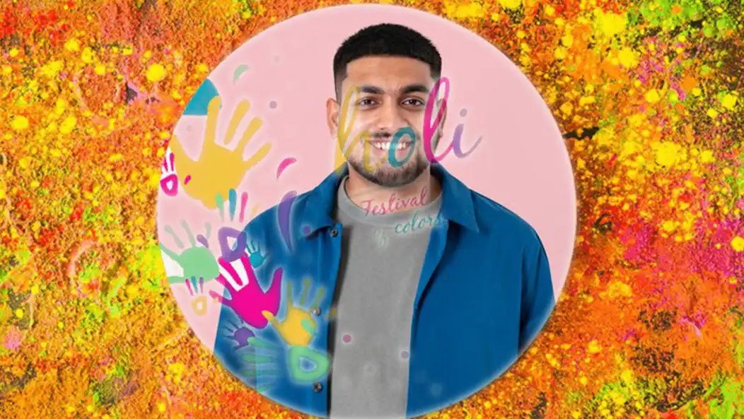 Play Holi Picture Maker as an online game Holi Picture Maker with UptoPlay