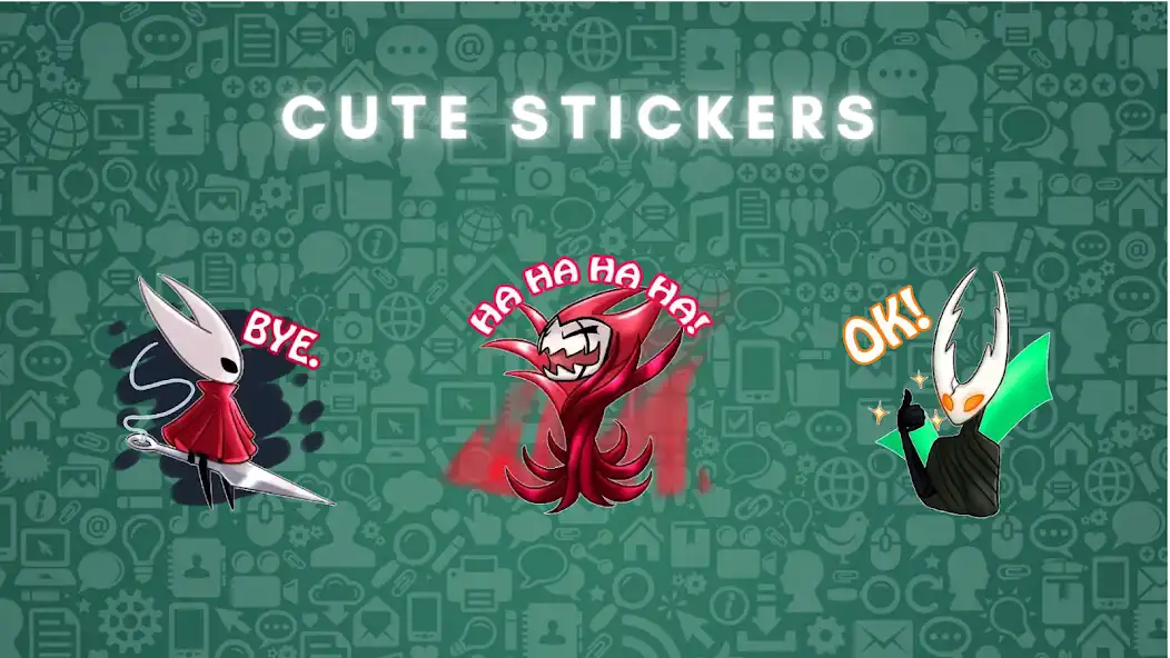 Play Hollow stickers for WA  and enjoy Hollow stickers for WA with UptoPlay