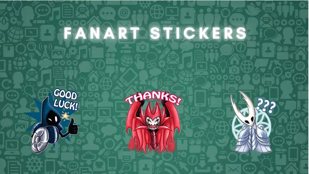 Play Hollow stickers for WA as an online game Hollow stickers for WA with UptoPlay