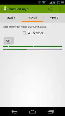 Play HoloForFroyo Demo App
