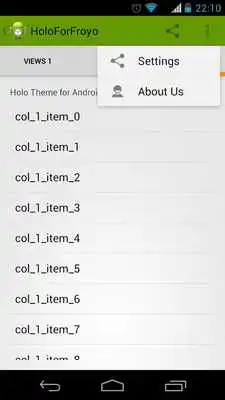 Play HoloForFroyo Demo App