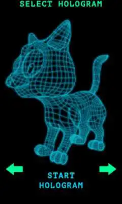 Play Hologram 3D Cat Simulator