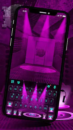 Play APK Hologram 3d Tech Stage Keyboard Theme  and enjoy Hologram 3d Tech Stage Keyboard Theme with UptoPlay com.ikeyboard.theme.hologram_3d.tech.stage