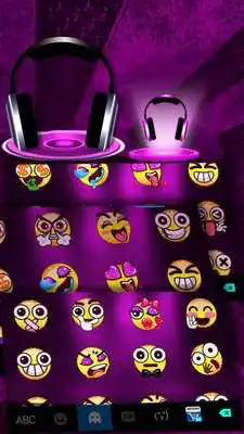 Play Hologram 3d Tech Stage Keyboard Theme