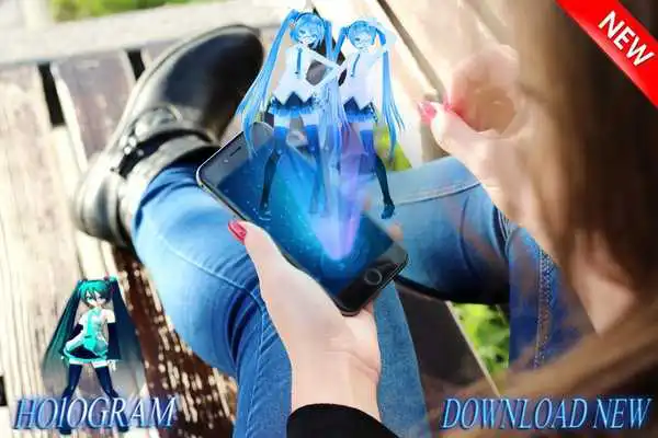 Play Hologram Hatsune Anime Miku Simulator Vocaloid