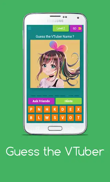 Play HoloQuiz: Guess the VTuber as an online game HoloQuiz: Guess the VTuber with UptoPlay