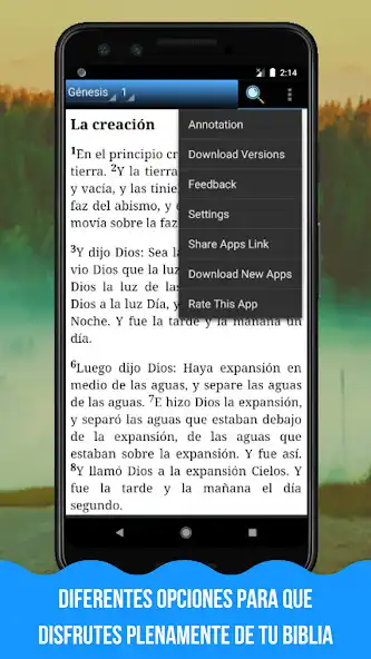 Play Holy Bible DHH, God Speaks Today (Spanish) as an online game Holy Bible DHH, God Speaks Today (Spanish) with UptoPlay