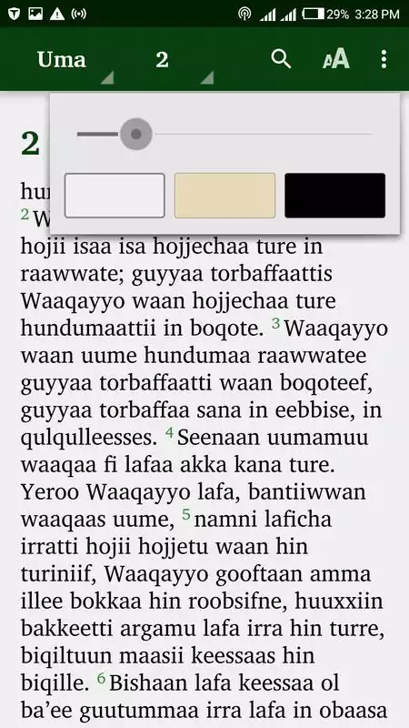Play Holy Bible in Afaan Oromo