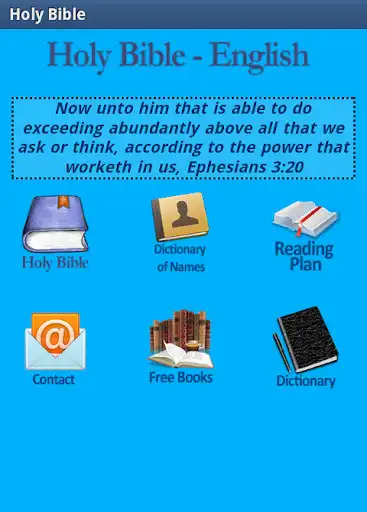 Play Holy Bible - King James  and enjoy Holy Bible - King James with UptoPlay