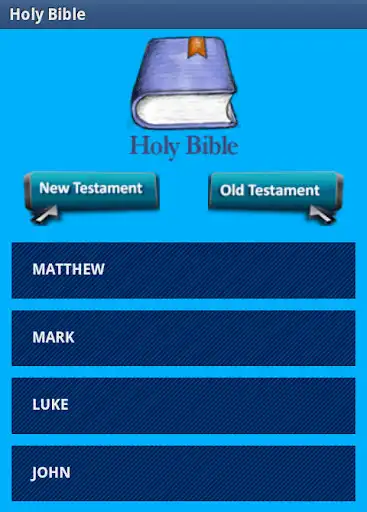 Play Holy Bible - King James as an online game Holy Bible - King James with UptoPlay