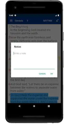 Play Holy Bible New International Version (NIV) as an online game Holy Bible New International Version (NIV) with UptoPlay